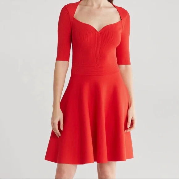 Ted Baker London Milly Sweetheart Sweater Dress NWT - Picture 1 of 15